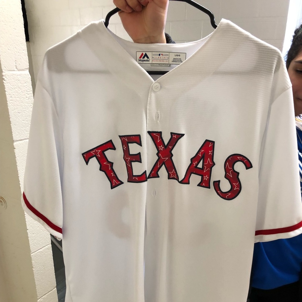 Texas rangers jersey